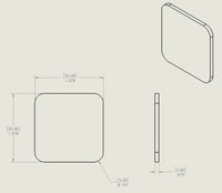 Gorilla glass lens